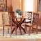 Baxton Studio Anila Modern and Contemporary Walnut Brown Finished Wood 5-Piece Dining Set 179-11388-10901-Zoro - alternate 5